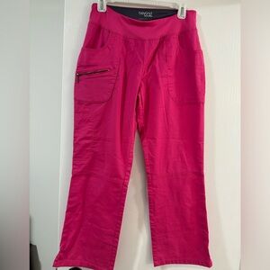 “Beyond Scrubs” Magenta Scrub Pants